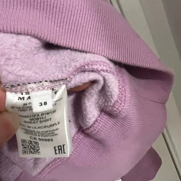 Isabel Marant Pink Logo Crewneck Sweatshirt - Picture 7 of 7